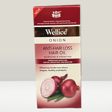 Wellice Onion Hair Oil – Stronger, Healthier & Shiny Hair